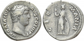 HADRIAN (117-138). Denarius. Rome. "Travel Series" issue