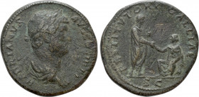 HADRIAN (117-138). Sestertius. Rome