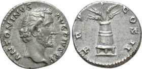 ANTONINUS PIUS (138-161). Denarius. Rome