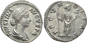 FAUSTINA II (Augusta, 147-175). Denarius. Rome