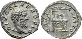 DIVUS SEPTIMIUS SEVERUS (Died 211). Denarius. Rome