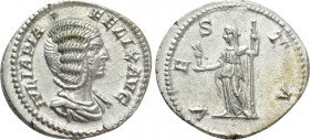 JULIA DOMNA (Augusta, 193-217). Denarius. Rome