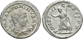 ELAGABALUS (218-222). Denarius. Rome