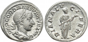 GORDIAN III (238-244). Denarius. Rome