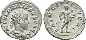 PHILIP II (Caesar, 244-247). Antoninianus. Rome