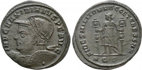 GALERIUS MAXIMIANUS
(305-311). Follis. Aquileia