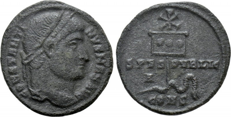 CONSTANTINE I 'THE GREAT' (307/10-337). Follis. Constantinople. 

Obv: CONSTAN...