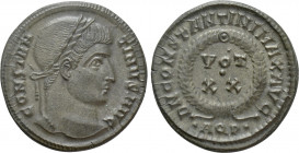CONSTANTINE I 'THE GREAT' (307/310-337). Follis. Aquileia