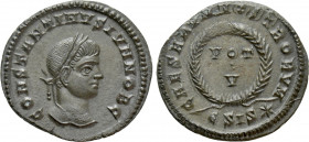 CONSTANTINE II (Caesar, 316-337). Follis. Siscia