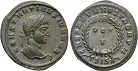 CONSTANTINE II (Caesar, 316-337). Follis. Siscia