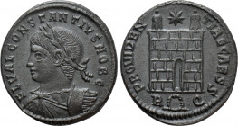 CONSTANTIUS II (Caesar, 324-337). Follis. Rome