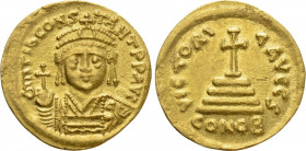 TIBERIUS II CONSTANTINE (578-582). GOLD Solidus. Constantinople