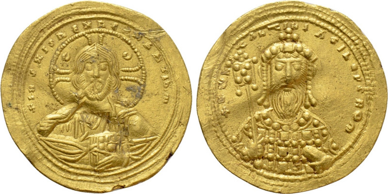 CONSTANTINE VIII (1025-1028). GOLD Histamenon Nomisma. Constantinople.

Obv: +...