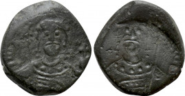 ALEXIUS I COMNENUS (1081-118). Half Tetarteron. Thessalonica. Reverse brockage