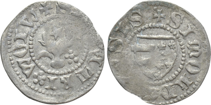 MOLDAVIA. Peter II (1375-1391). Groschen. 

Obv: SIM PETRI WOIWO. 
Bull's hea...