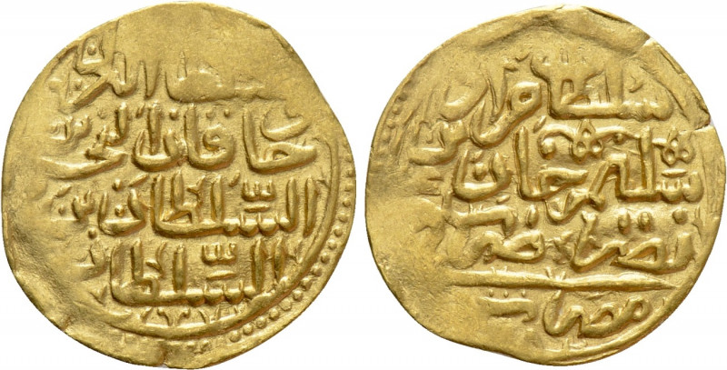 OTTOMAN EMPIRE. Ahmed I (AH 1012-1026 / 1603-1617 AD). GOLD Sultani. Misr (Cairo...