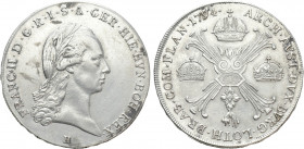 AUSTRIA. Franz II (1792-1835). Kronentaler (1794 H). Günzburg