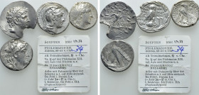 4 Greek Tetradrachms