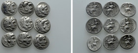9 Drachms of Alexander the Great etc