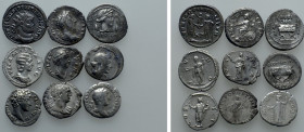 9 Roman Coins