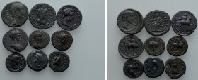 9 Roman Provincial Coins