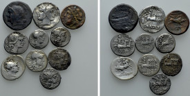10 Coins of the Roman Republic