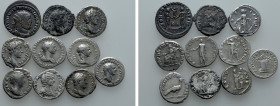 10 Roman Coins
