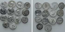 14 Denarii; Augustus, Marc Anthony etc
