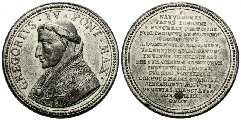 Vatikan - Kirchenstaat / Vatican - Church State
 Zinnmedaille / Tin medal o.J. ...