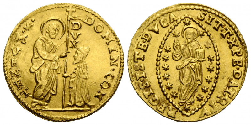 Venedig / Veneto / Venice
Domenico Contarini, 1659-1675 Zecchino o.J./ND. 21.4 ...