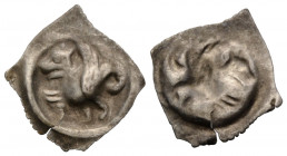 Aargau Zofingen
Unter habsburgischer Herrschaft Vierzipfliger Pfennig o.J. / ND. König Albrecht I. (1298-1308) 14.6 mm. Silber / Silver. Brakteat. Ge...