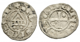 Waadt/Vaud Lausanne, Bistum
 Denier o.J. / ND. (11-14Jh./century) Anonyme Prägung / Anonymous coinage 15.3 mm. Silber / Silver. SEDES LAVSANE (mit be...