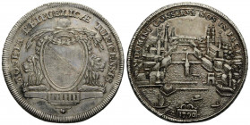 Zürich Stadt und Kanton
 Taler 1790 39.5 mm. Silber / Silver. Stadtansicht / city view. HMZ 2-1164lll. 25.30 g. Variante mit U in der Vorderseitenums...