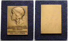 Zürich
 Bronzemedaille / Bronze medal o.J. / ND. 37x52.5 mm. Als Anerkennung für mehrjährige treue Mitwirkung am 1. August das Bundesfeierkomitee der...
