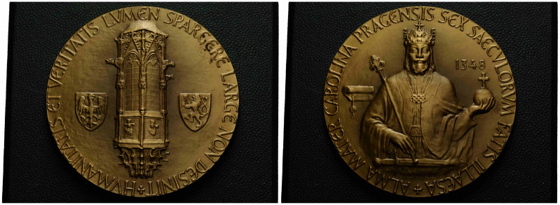 Republik
 Bronzemedaille / Bronze medal 1948 80.0 mm. Auf die 600-Jahrfeier der...