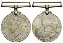 Grossbritannien / Great Britain Militärkampagnen-Medaillen / Military campaign medal
George VI (1936-1952) 1945 36.0 x 51.0 mm. Cu-Ni Medaille verlie...