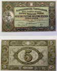 Schweiz / Switzerland Ausgaben der Schweizerischen Nationalbank ab 1907
 5 Franken 1944 Wilhelm Tell. 2. Emission. Grundfarben grün und braun auf grü...