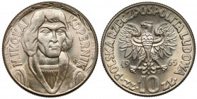 10 złotych 1965 Kopernik - na wysokiego MS'a