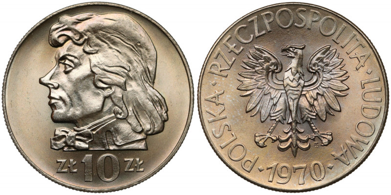 10 złotych 1970 Kościuszko - znakomita sztuka Kolejny wyselekcjonowany egzemplar...