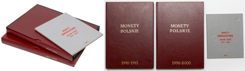 Monety Polskie 1990-2003, 2 złote GN i obiegowe, niepełne (3szt) Zestaw monet ok...