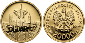 20.000 złotych 1990 Solidarność