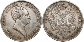 10 złotych polskich 1823 IB - rzadkie R4