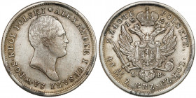 2 złote polskie 1824 I.B. - bardzo ładny