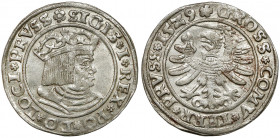 Zygmunt I Stary, Grosz Toruń 1529 - PRVSS - bardzo ładny