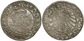 Zygmunt I Stary, Grosz Toruń 1535 - ostatni