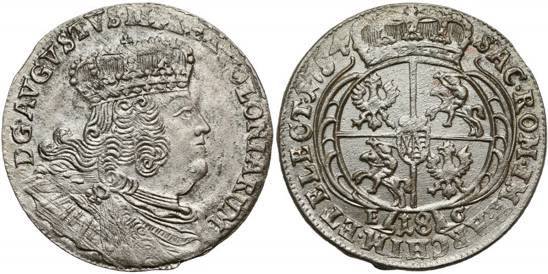 August III Sas, Ort Lipsk 1754 EC - efraimek Tzw. efraimek. Emisja, której nazwa...