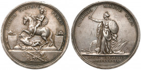 Poniatowski, Medal Pomnik króla Jana III Sobieskiego 1789 r. (Loos)