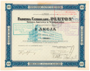 Fabryka Czekolady PLUTOS, Em.1, 100 zł 1926