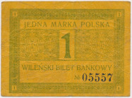 Wilno, Wileński Bank Handlowy, 1 marka 1920
