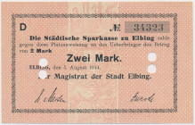 Elbing (Elbląg), 2 mk 1914